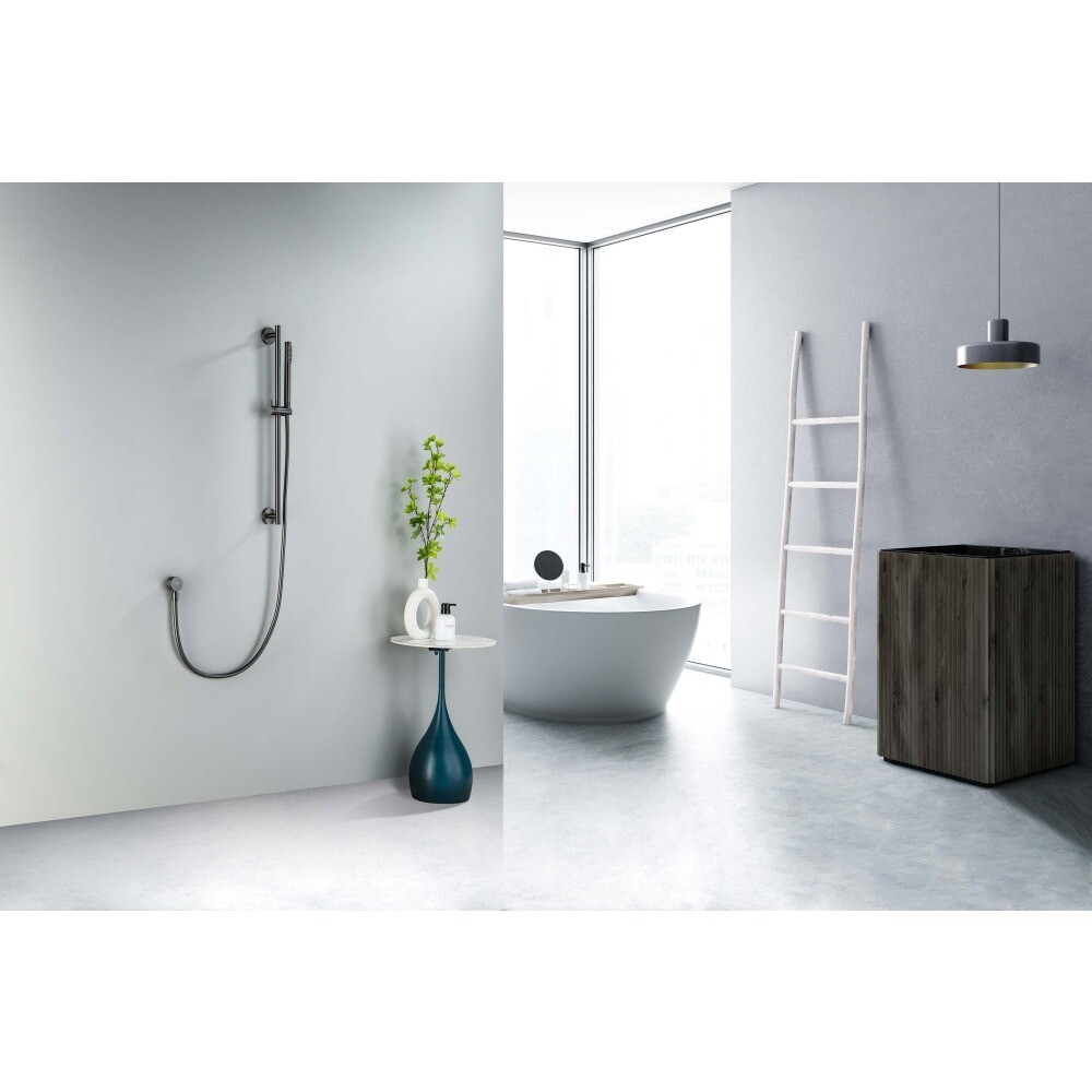 Душевая стойка с ручной лейкой черный хром Aquatek "Европа" AQ2012BGM - изображение 6