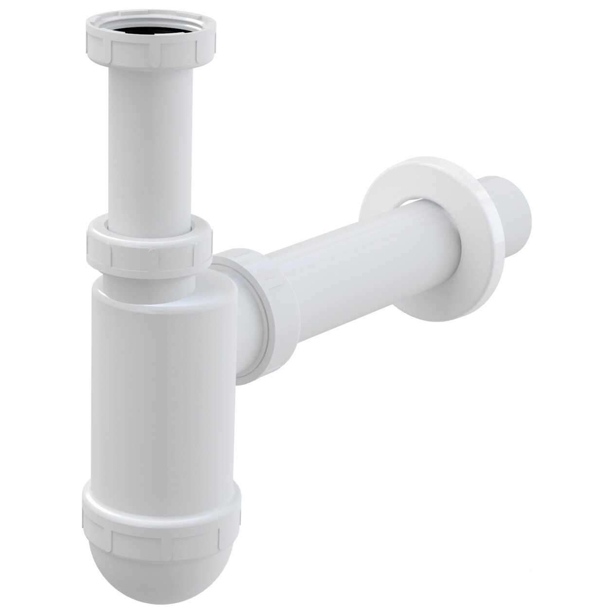 Сифон для раковины пластиковый белый Alcaplast AG210522140