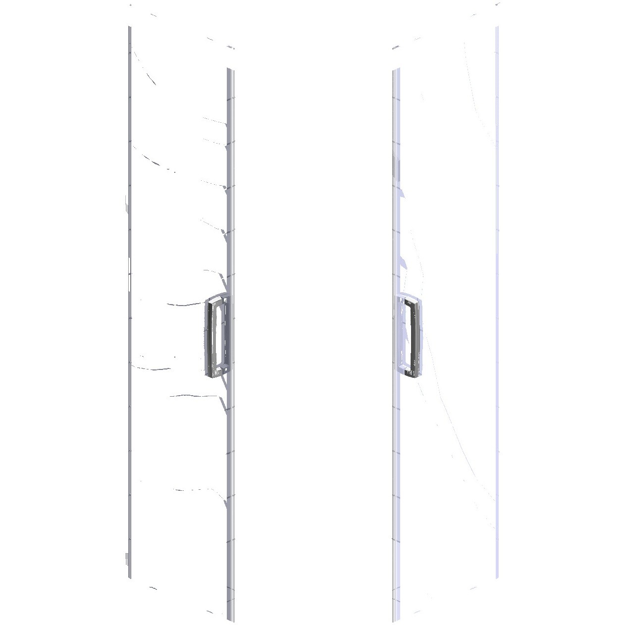 Душевой уголок 90х90 см хром глянец, стекло матовое Stworki "Дублин" - изображение 36