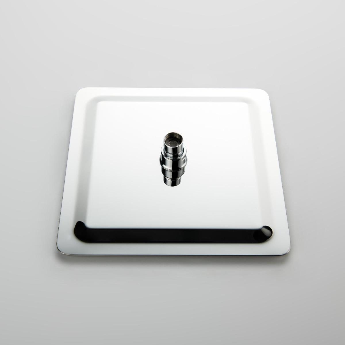 Лейка для верхнего душа потолочная квадратная 25 см хром Aquatek AQ2072CR - изображение 4