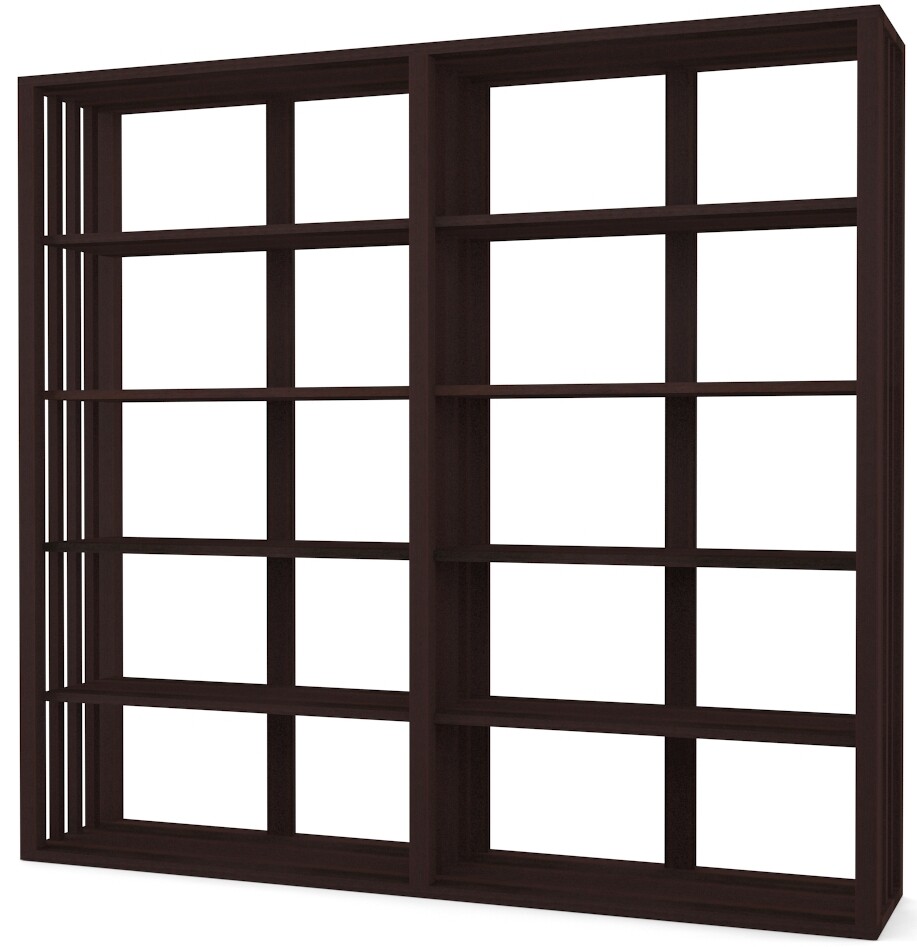 Стеллаж открытый черный 230 см Dilan Black