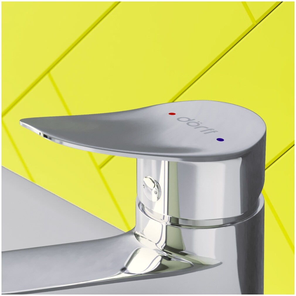 Смеситель для раковины хром Diwo "Новгород" DW-NOV-02-000 - изображение 5