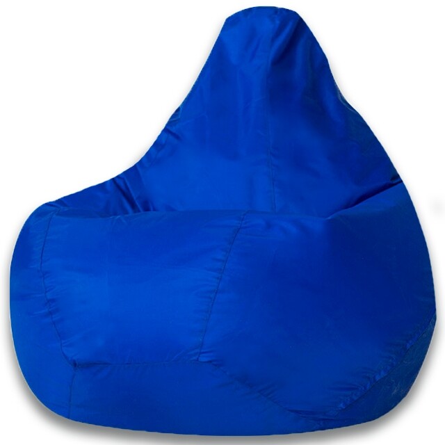 Кресло-мешок 2XL 135х95х95 см оксфорд синее &quot;Груша&quot;