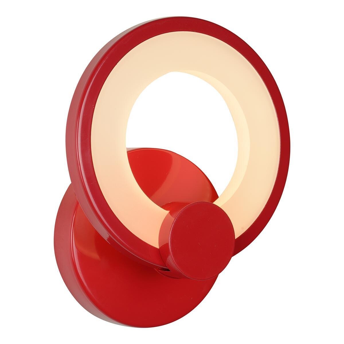 Бра настенное красное Ring Red A001-1 Red