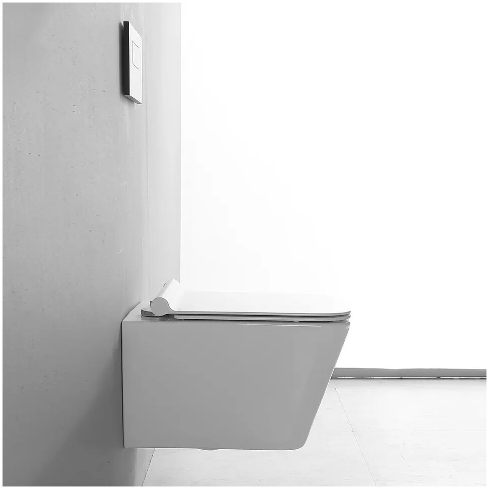 Унитаз подвесной безободковый белый Cerutti SPA Maiella Aria CT7402 - изображение 6