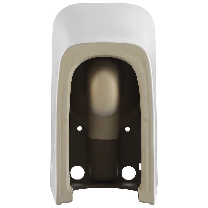 Унитаз напольный безободковый фарфоровый белый Triton Corso Pro CO-3006 Щ0000057976 - изображение 4