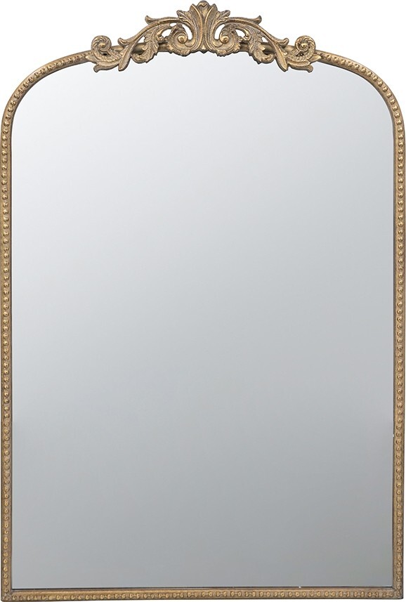 Зеркало-арка настенное в раме золото 82195-GOLD-DS