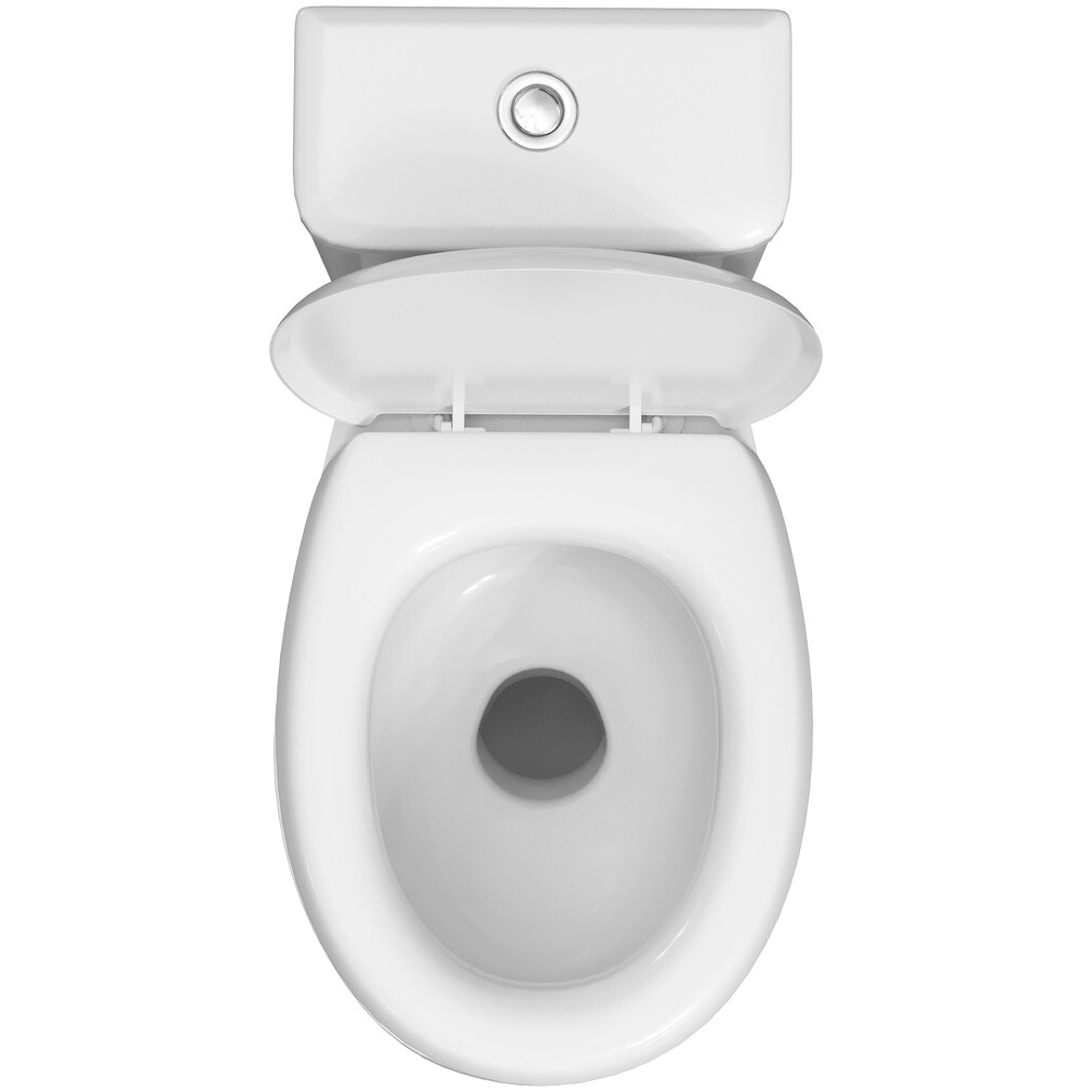 Унитаз напольный фарфоровый овальный белый Diwo "Анапа" DA0005 - изображение 12