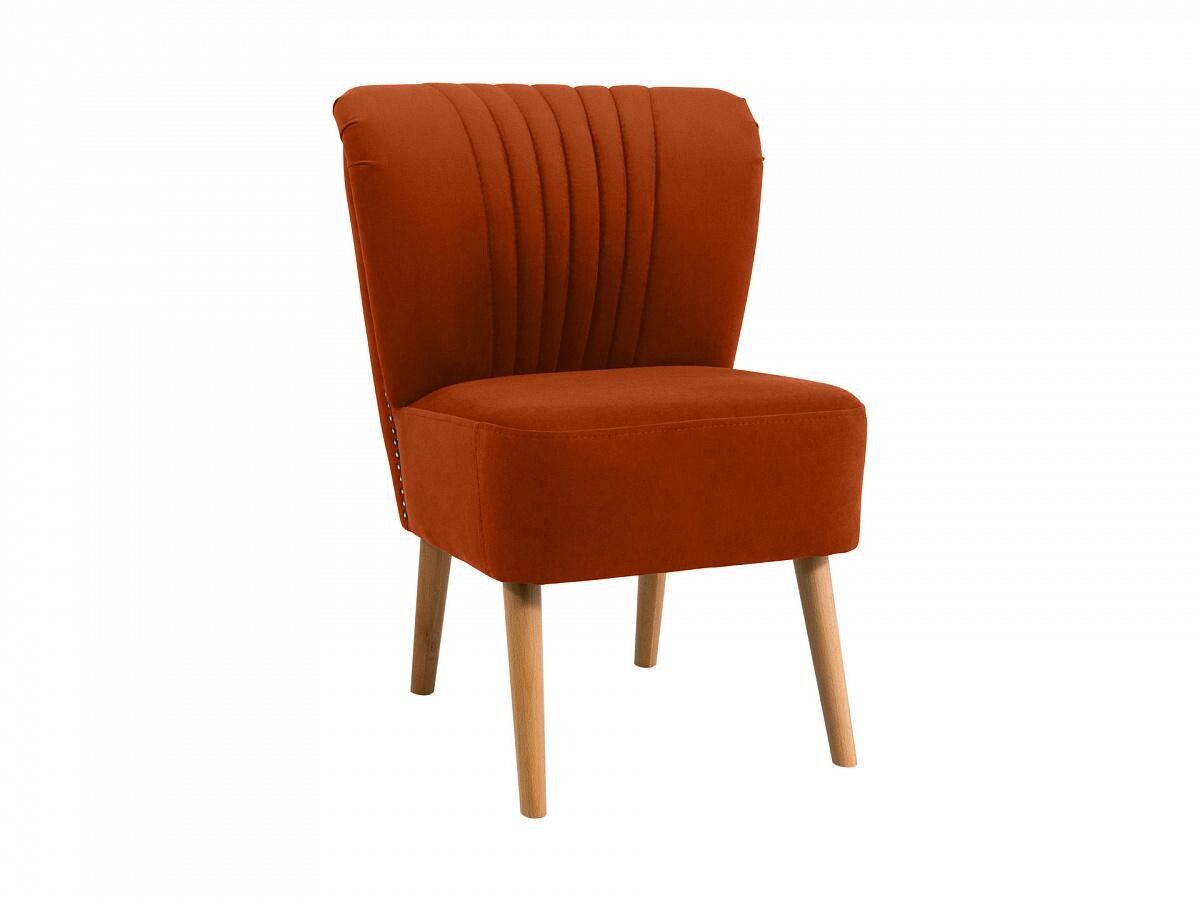 Кресло мягкое оранжевое Barbara