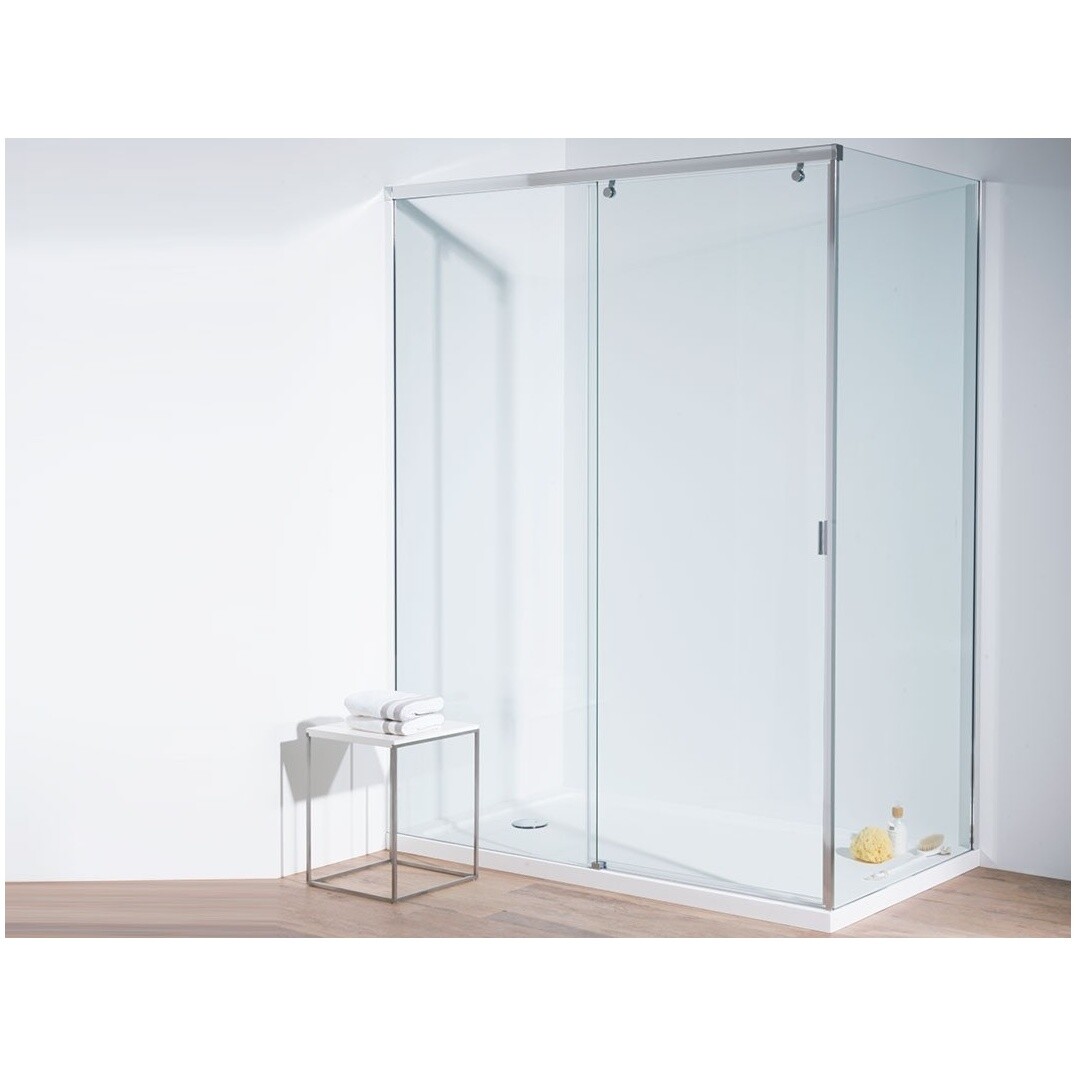 Душевой уголок прямоугольный левый 80x120 см хром Cerutti SPA Marbella 120 L - изображение 11