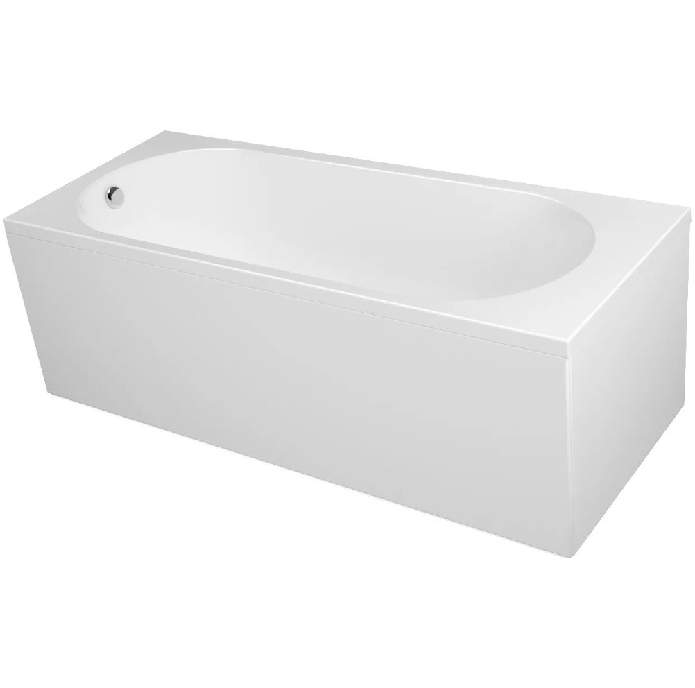 Ванна акриловая 160х70 см белая Creto Solly 18-16070 - изображение 4