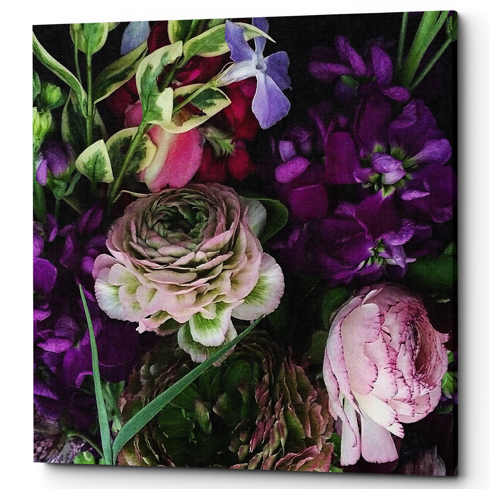 Картина на холсте 60х60 см разноцветная Sweet Lilac