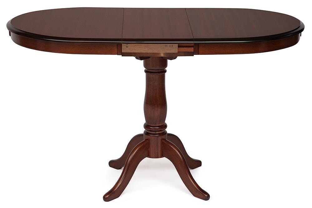Обеденный стол раздвижной коричневый Solerno