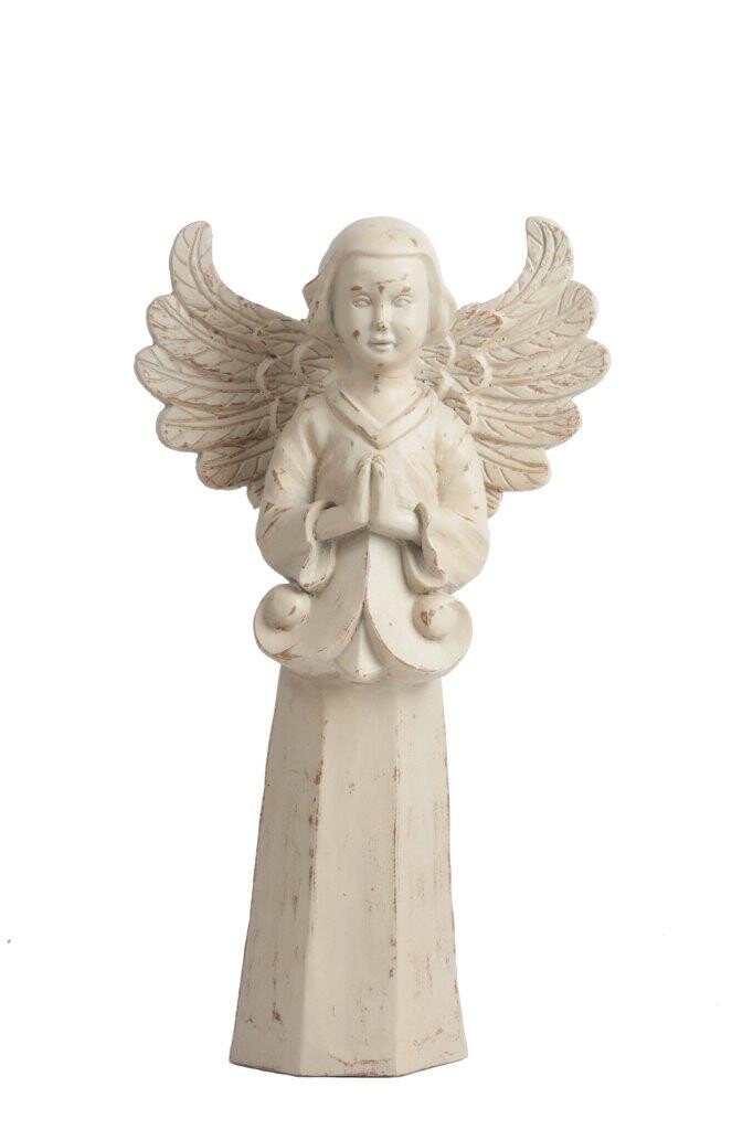 Статуэтка декоративная 45х26 см бежевая Angel