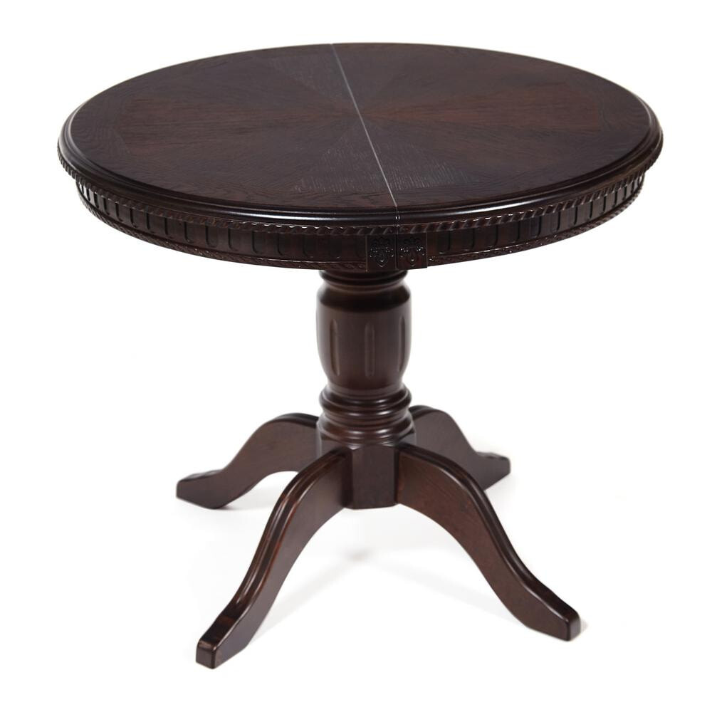 Обеденный стол раскладной коричневый Stefano