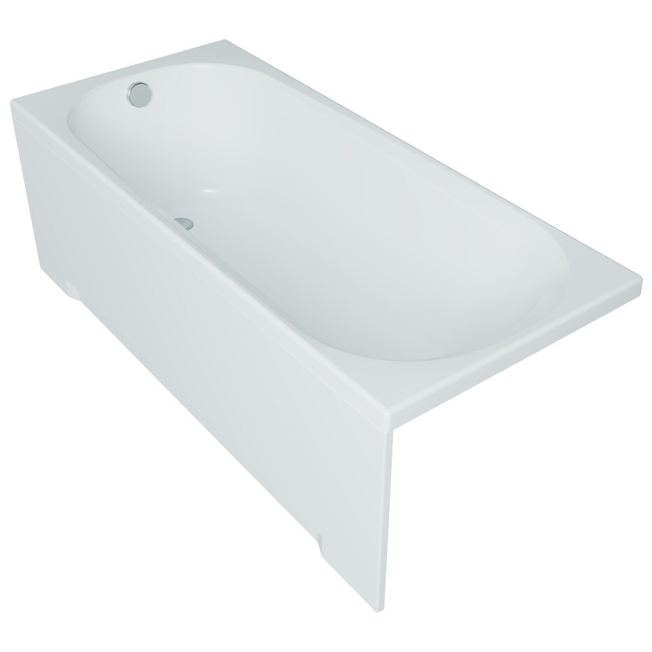 Ванна акриловая 170х75 см обрезанная белая Triton "Дина" Щ0000050444 - изображение 4