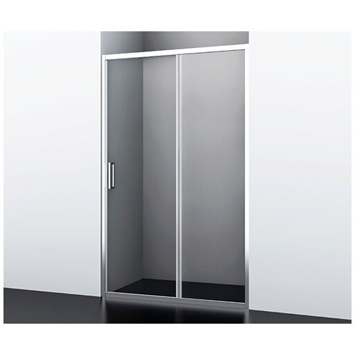 Душевая дверь раздвижная 120х200 см прозрачная, хром Wasserkraft Main 41S05