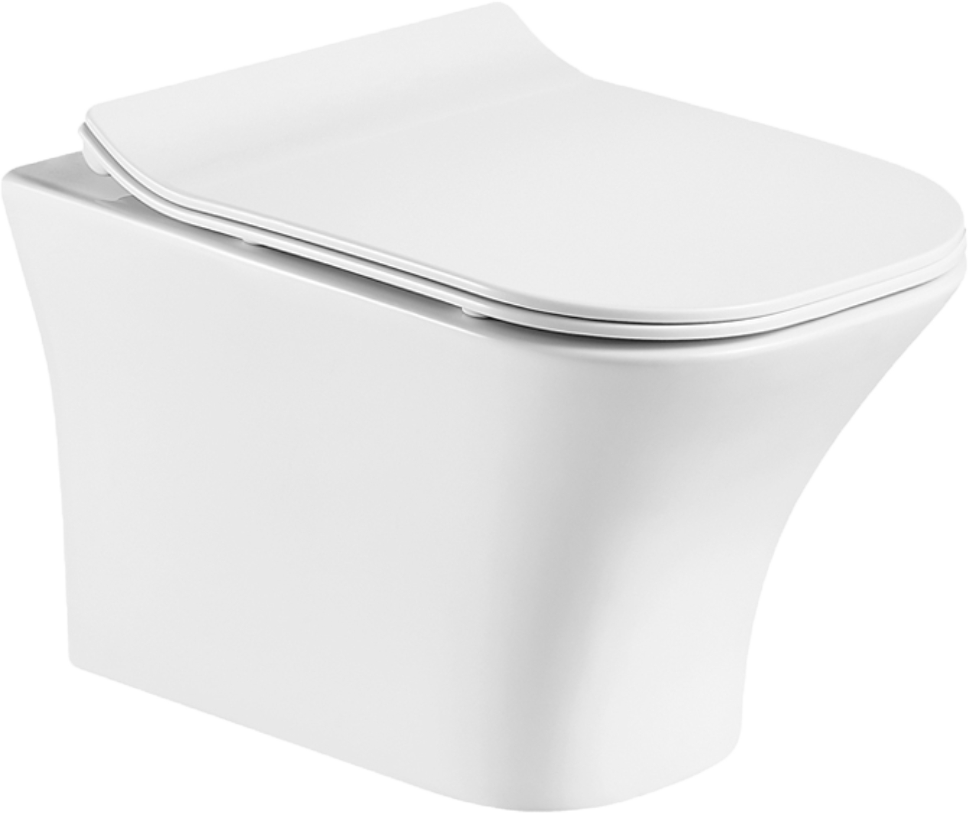 Унитаз подвесной белый Stworki "Монтре" MO-01up с инсталляцией 510162 и белой кнопкой 230824 - изображение 9