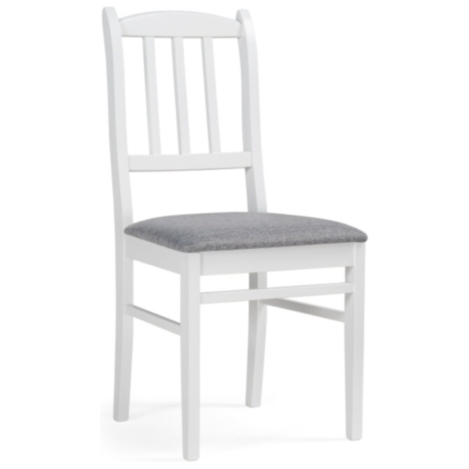 Обеденный стул деревянный белый, серый &quot;Мириел&quot;