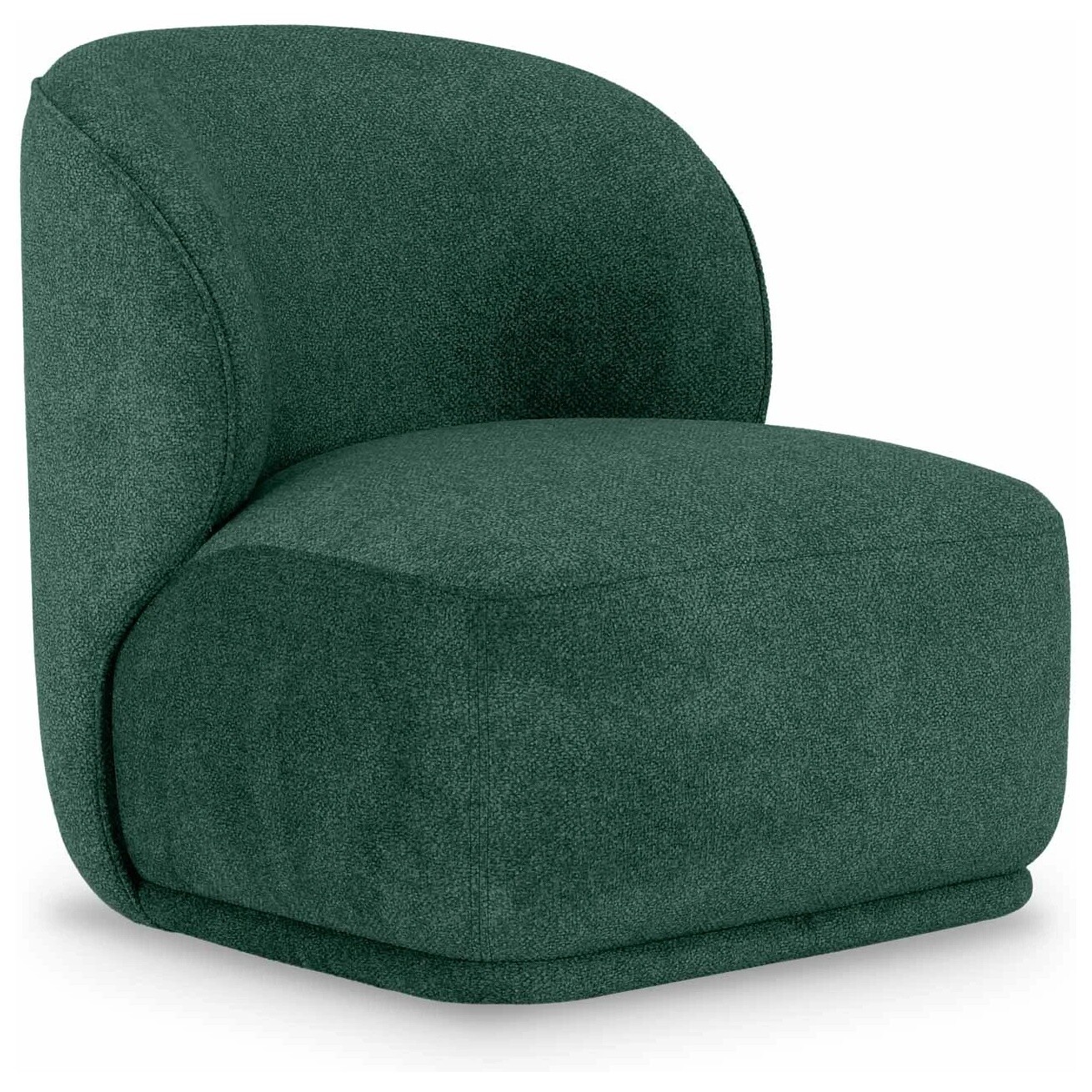 Кресло мягкое ткань Bora-Bora 11 зеленое Ribera