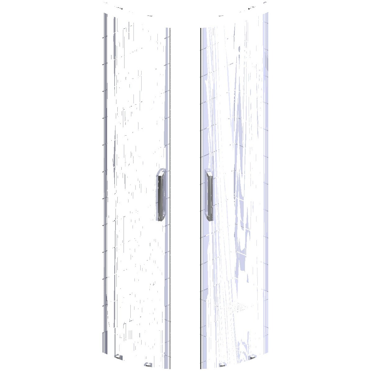 Душевой уголок 110х90 см хром глянец, прозрачное стекло Stworki "Лунд" - изображение 57