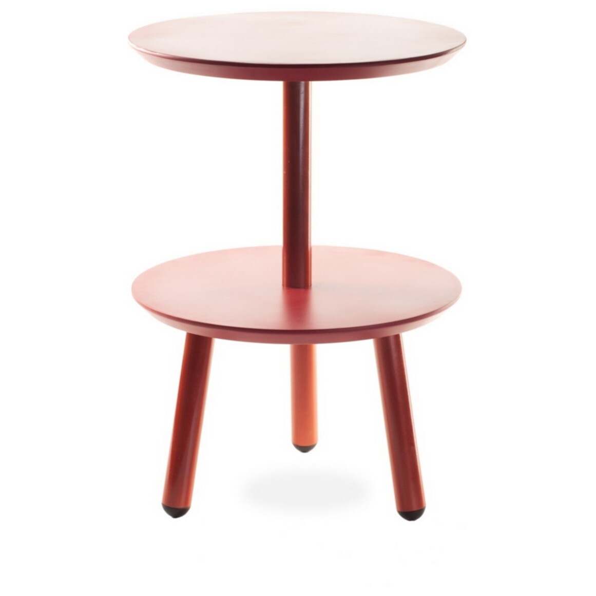 Кофейный столик двойной красный My Interno MYCT-6175