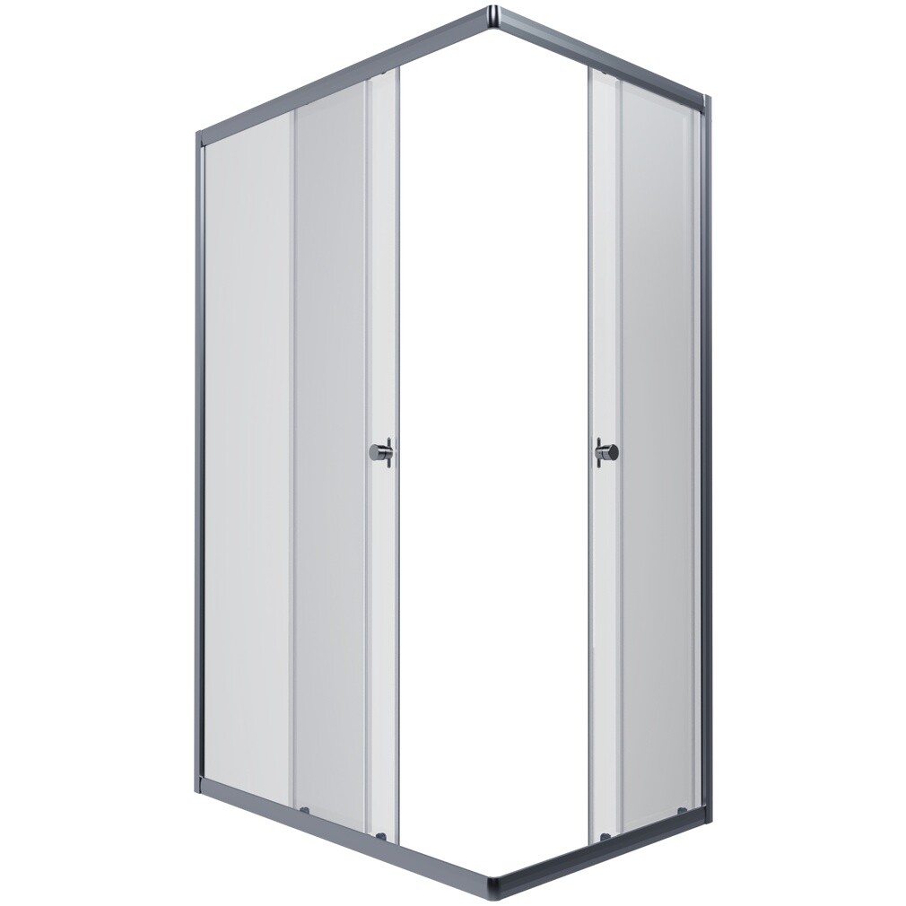 Душевой уголок прямоугольный 80х120 см хром Diwo "Углич" Щ0000055592 - изображение 14