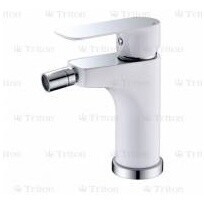 Смеситель для биде белый Triton 19506