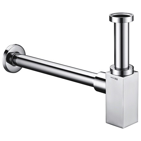 Сифон для раковины латунный хром Wasserkraft A072