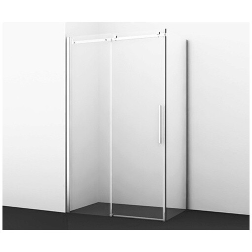 Душевой уголок прямоугольный 120х100 см хром Wasserkraft Alme 15R10