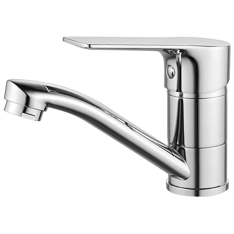 Смеситель для раковины хром Rossinka RS27-22