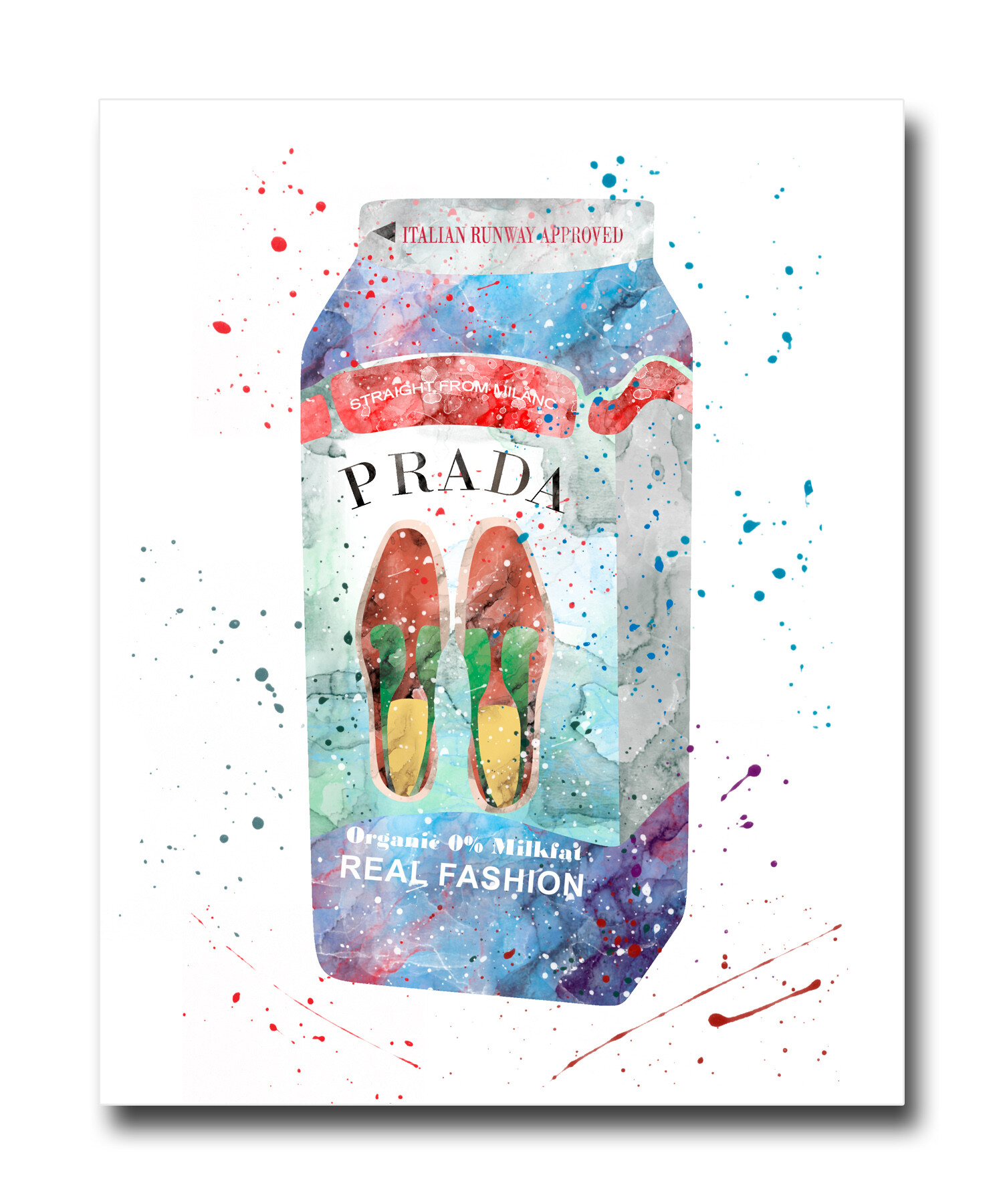 Постер Prada Milk  A4