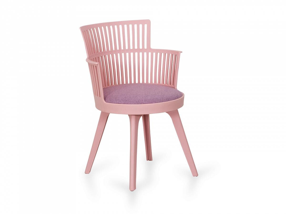Кресло пластиковое розовое Tower