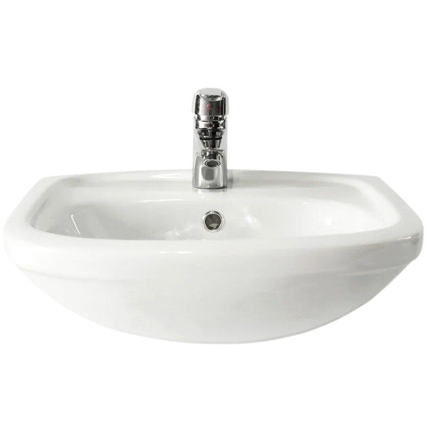 Мебельная раковина белая Diwo "Дмитров" DMV50 - изображение 4