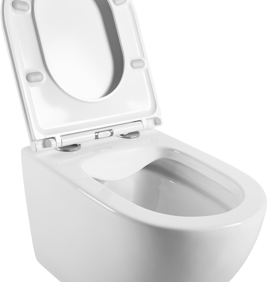 Унитаз подвесной безободковый с микролифтом белый Stworki "Скаген" SK-09 up - изображение 6