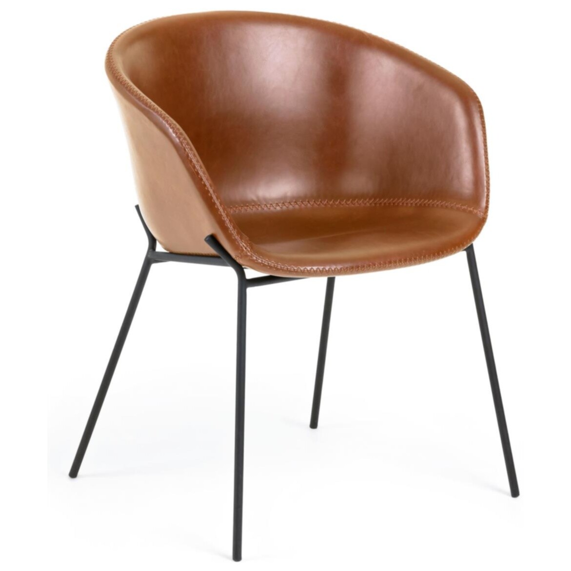 Кресло мягкое светло-коричневое Zadine от La Forma