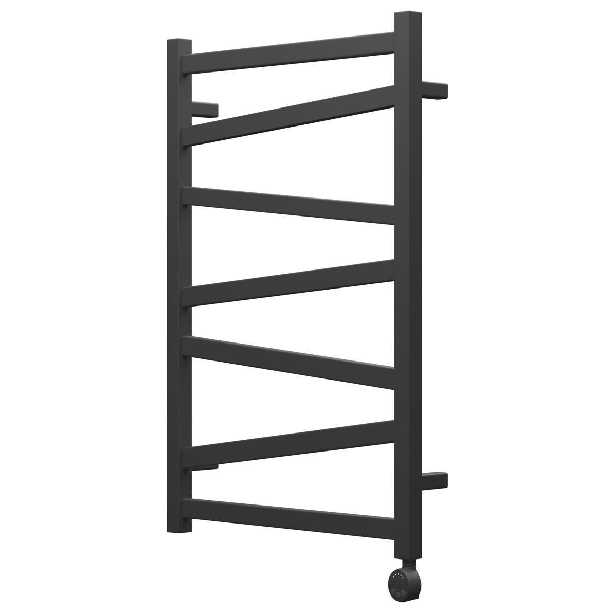 Полотенцесушитель электрический 50х80 см черный Point "Феникс" PN15158BE П7 - изображение 4