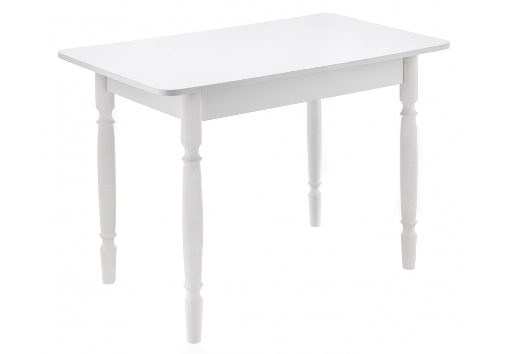 Обеденный стол деревянный белый &quot;Вуди&quot;