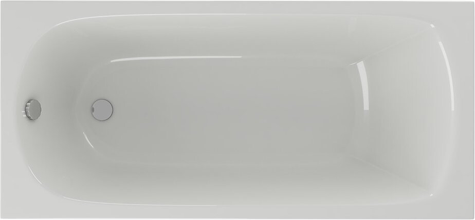 Ванна акриловая 170x75 см белая Aquatek &quot;Ника&quot; NIK170-0000001