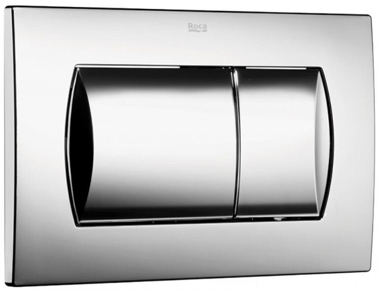 Кнопка смыва прямоугольная 15,8х25,5 см хром Roca Active 62B 8901160B1