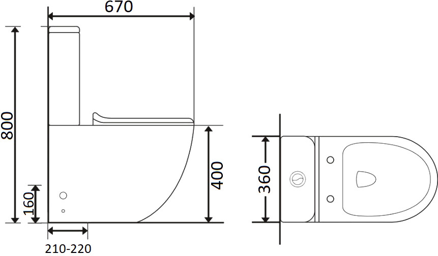 Унитаз напольный с микролифтом белый Stworki "Ульвик" UL-01un - изображение 5
