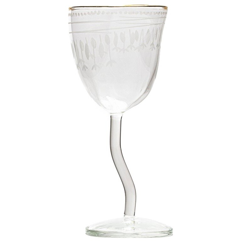 Бокал для вина стеклянный 18,5х8,5 см прозрачный Traditional