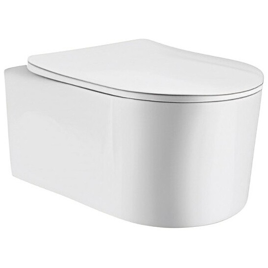 Унитаз подвесной безободковый белый Cerutti SPA Tanaro Aria CT8910