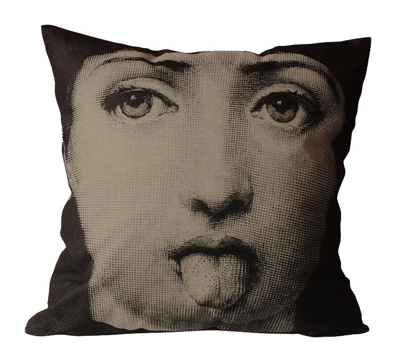 Подушка с портретом Лины Пьеро Форназетти Humor