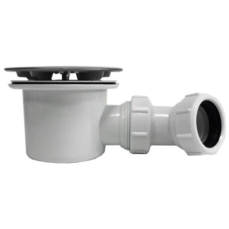 Сифон для душевого поддона хром Wasserkraft D210