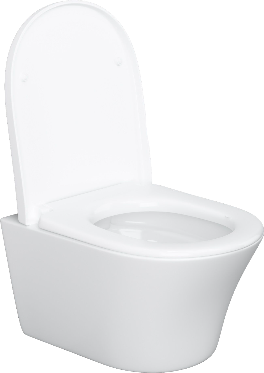 Унитаз белый Stworki "Вестерос" HCVST1700SC с инсталляцией ProLT 0026-2020 и кнопкой хром 0040 - изображение 9