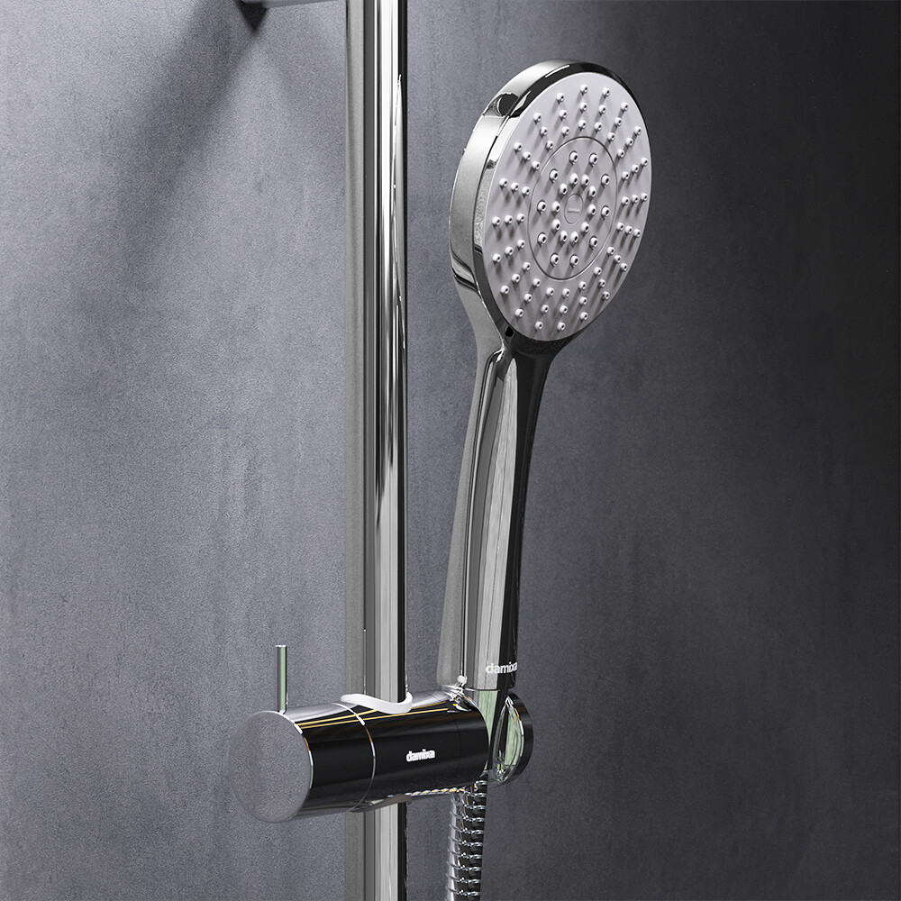 Душевая стойка с держателем хром Stworki "Дублин" HFDB91000 - изображение 4