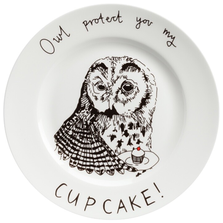 Тарелка Owl protect You My Cup Cake