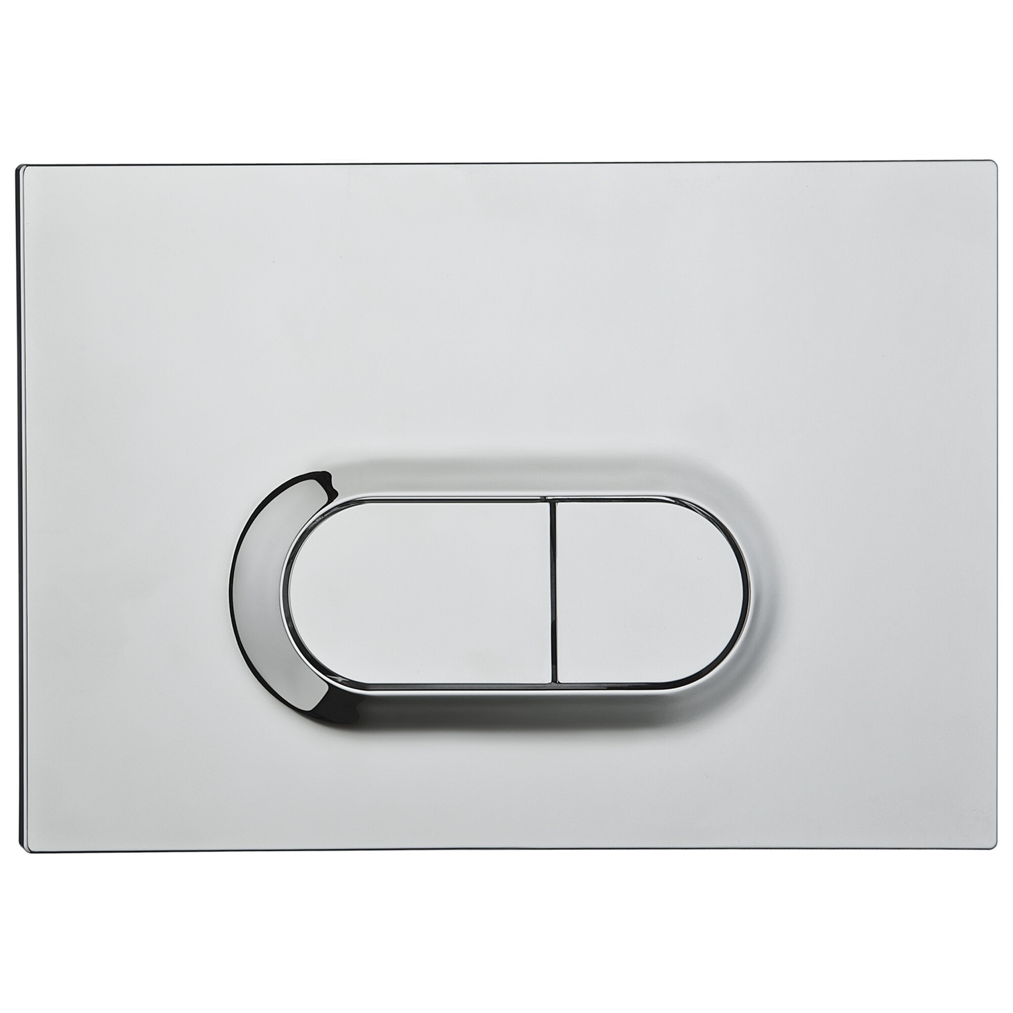 Кнопка смыва пластиковая глянцевый хром Vitra Loop O 740-0780