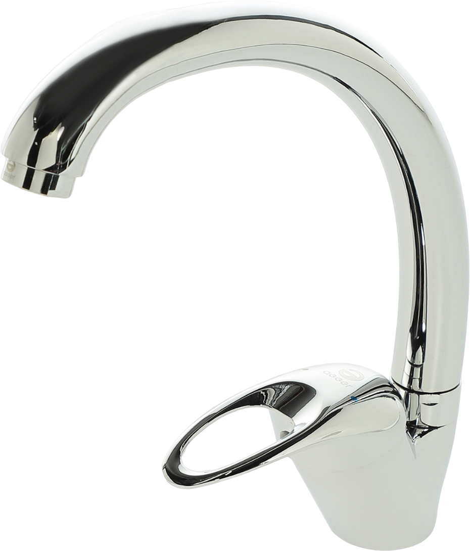 Смеситель для кухни однорычажный хром Domaci "Равенна" D0600200 - изображение 10